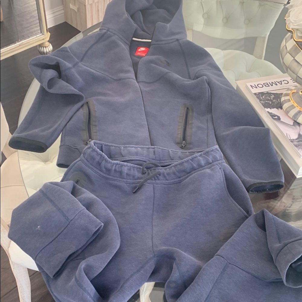Nike Kids Blue Tracksuit Set